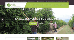 Desktop Screenshot of limonescitros.com
